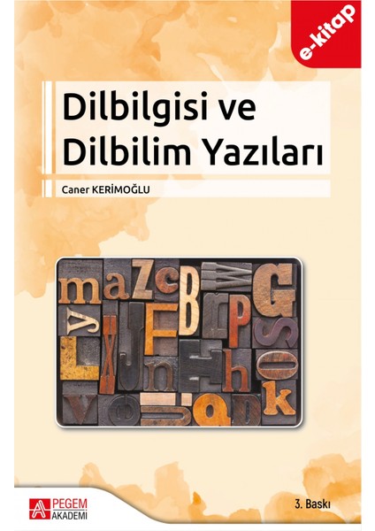 Dilbilgisi ve Dilbilim Yazıları(e-kitap)