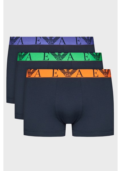 Pamuklu Esnek 3 Pack Boxer Erkek Boxer 111357 4R715 70435