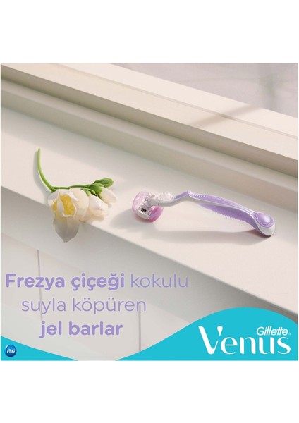 Gillette Venus Comfortglide Breeze Tıraş Makinesi + 2 Adet Yedek Başlık