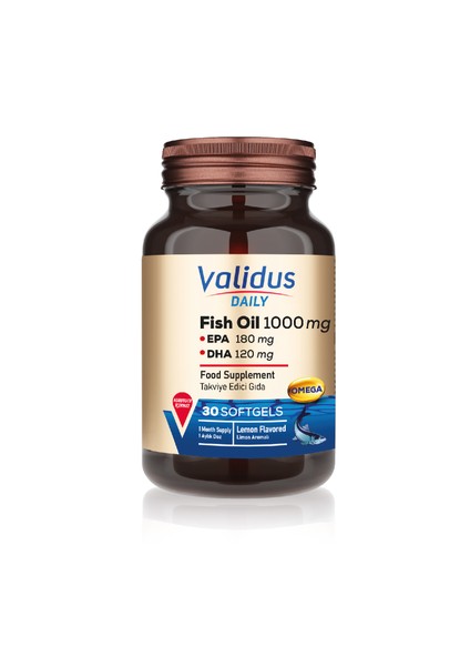 Daily Omega-3 1000 mg 30 Softgel