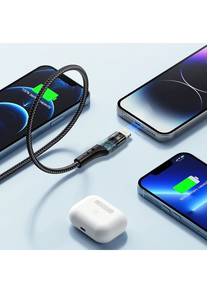 27W Usb-C To Lightning Süper Hızlı Şarj Kablosu (Rosstech Türkiye Garantili)