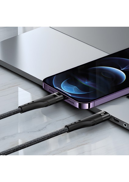 27W Usb-C To Lightning Süper Hızlı Şarj Kablosu (Rosstech Türkiye Garantili)