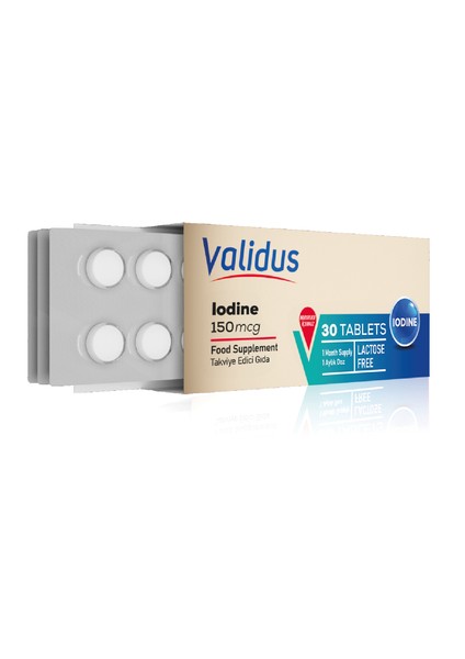 Iodine 150 Mcg 30 Blister tablets