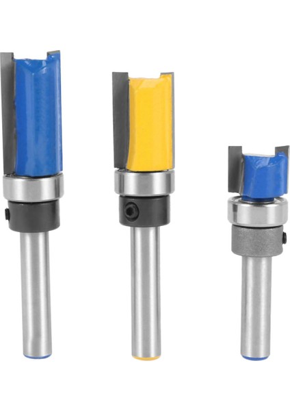 Adet/takım 1/4 Inç Shank Rulman Gömme Trim Yönlendirici Bit Freze Kesici (Yurt Dışından)
