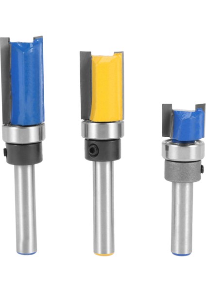 Adet/takım 1/4 Inç Shank Rulman Gömme Trim Yönlendirici Bit Freze Kesici (Yurt Dışından) fiyatları