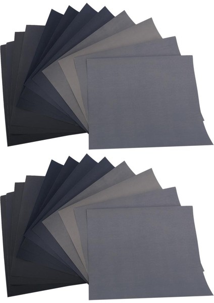 Kum 1500 2000 2500 3000 5000 7000 Yüksek Hassasiyetli Parlatma Zımparalama Islak/kuru Aşındırıcı Zımpara Kağıdı - Almanya, 24 Paket (Yurt Dışından)