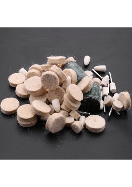 90 Adet Yumuşak Keçe Parlatma Parlatıcı Temiz Tekerlek Kiti Döner Aletler Için (Yurt Dışından) fırsatları