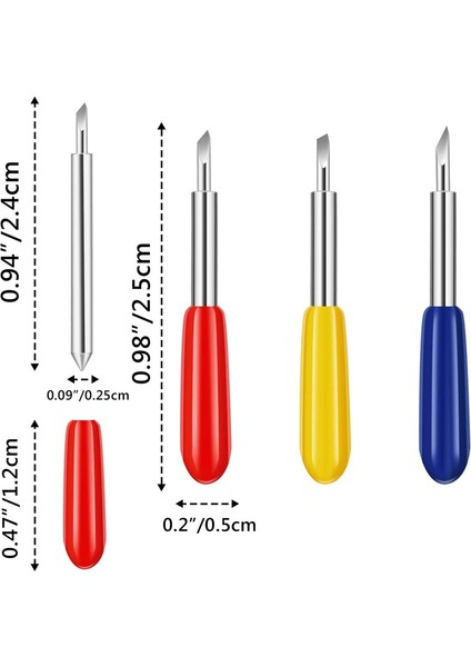 200 S, Explore Air / Air 2 Maker Expression 30/40/60 Derece Kesim Plotter Yedek Bıçakları Için (Yurt Dışından) modelleri