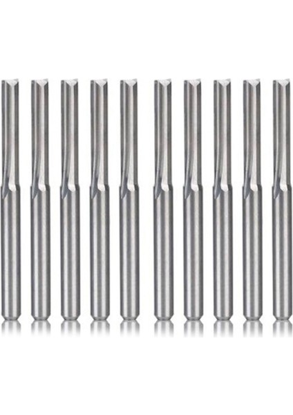 10 Adet Iki Flüt Spiral Caide Değirmen Takım Kesiciler Cnc Router Için, Sıkıştırma Ahşap Parmak Freze Kesici Uçları, 3.175X17MM (Yurt Dışından) fiyatları