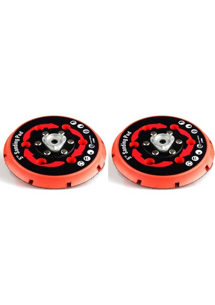 2x Zımpara Pedi Destek Plakası Arka Tutucu DAS-21E Kısmi Çift Etkili Parlatıcı Da Parlatıcı 5 Inç (Yurt Dışından) fiyatları