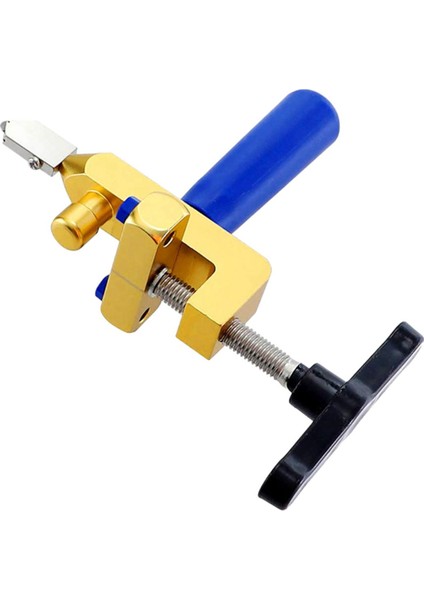 Seramik Karo Cam Kesme Tek Parça Kesici Taşınabilir Çok Fonksiyonlu Alet 2-In-1 Çok Fonksiyonlu El Aleti (Yurt Dışından)