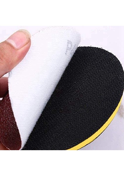 Inç 100 Adet Zımpara Diskleri Ped Seti Kanca Döngü Zımpara Destekleyici (Yurt Dışından) modelleri