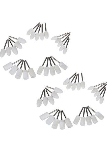 50 Adet Keçe Parlatma Parlatma Pedi Kafa Seti Dremel Aksesuarları Için Döner Aletler (Yurt Dışından)