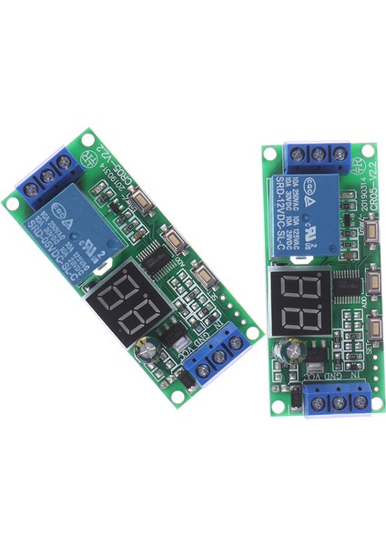 Çok Işlevli Dijital Zaman Sonsuz Gecikme Anahtarı Zamanlayıcı Röle Modülü DC5V12V24V Jessica (Yurt Dışından) fiyatları