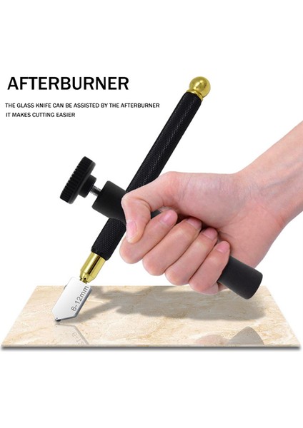 Profesyonel Cam Kesici Cam Kesme Aleti 2-20MM Cam Kesme Yağı ile Cam Kesici Kalem Tarzı Yağ Besleme Ayna Karo Mozaik Için Karbür Ucu (Yurt Dışından) fiyatları