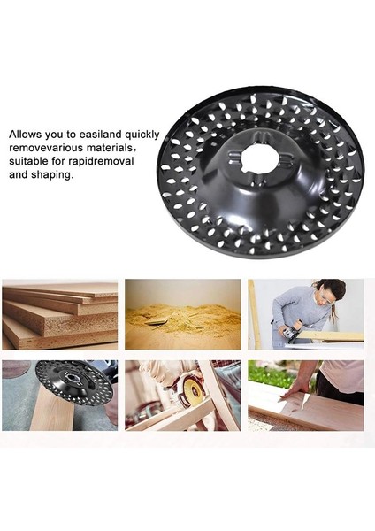 Adet 92/125MM Oyma Diski Ağaç Işleme Aleti Için 16/22MM Delik Açılı Taşlama (Yurt Dışından)