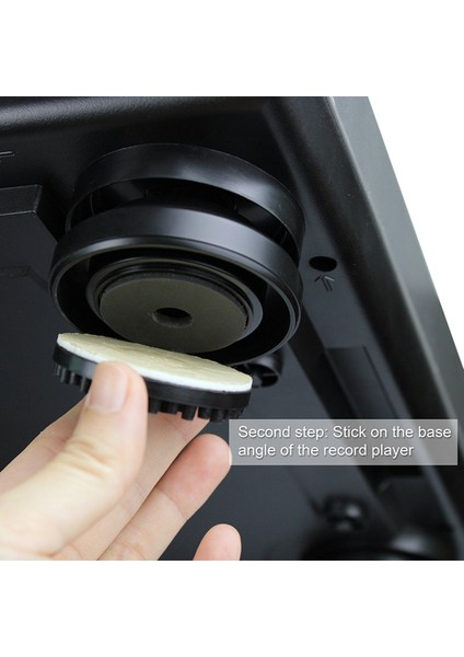 4 Adet Vinil Plak Çalar Gürültü Azaltma Gramofon Şok Pedi Kaymaz Ayak Pedi (Yurt Dışından) indirimleri