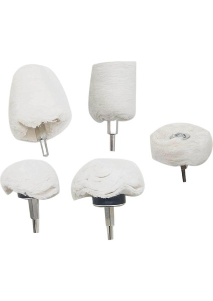 Parlatma Bezi Tekerlek Seti, Pamuk Çeşitli Şekillerde Dayanıklı, Metal, Ayna, Paslanmaz Çelik, Seramik, Cam Için Beyaz Takı Cilalama Tekerleği (Yurt Dışından) modelleri