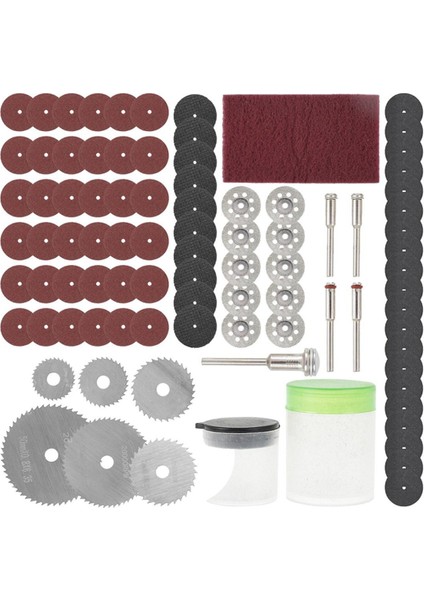 88 Adet Kesme Tekerleği Bıçak Taşlama Dairesel Testere Ağaç Işleme Metal Alet Aksesuarları (Yurt Dışından)