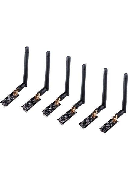 6pcs NRF24L01+PA+LNA Kablosuz Alıcı-Verici 2.4g 1100M Rf Arduino Için (Yurt Dışından)
