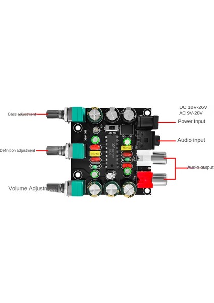 XR1075BBE Uyarıcı Dijital Amplifikatör Ton Plaka Aktüatörü (Yurt Dışından)