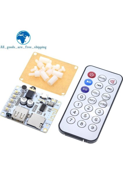 V5.0 V4.2 USB Tf Kart Yuvası ile Ses Alıcı Kurulu Kod Çözme Oynatma Preamp Çıkışı 5 V Stereo Müzik Modülü (Yurt Dışından)