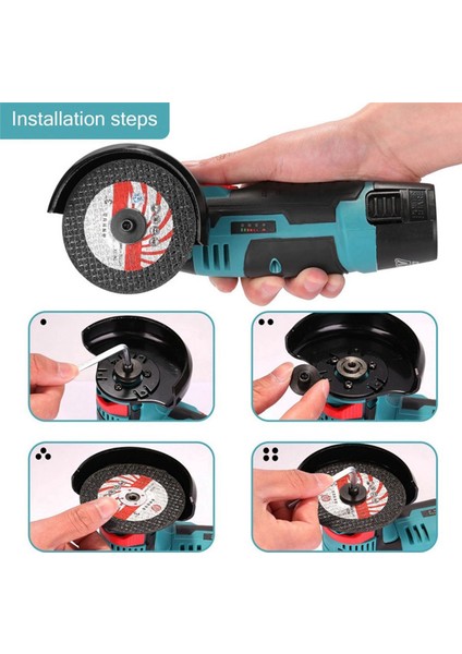 Adet 75MM Kesme Diski 10MM Delik Açı Öğütücü Metal Dairesel Testere Bıçağı Düz Flap Taşlama Freze Aracı (Yurt Dışından) modelleri