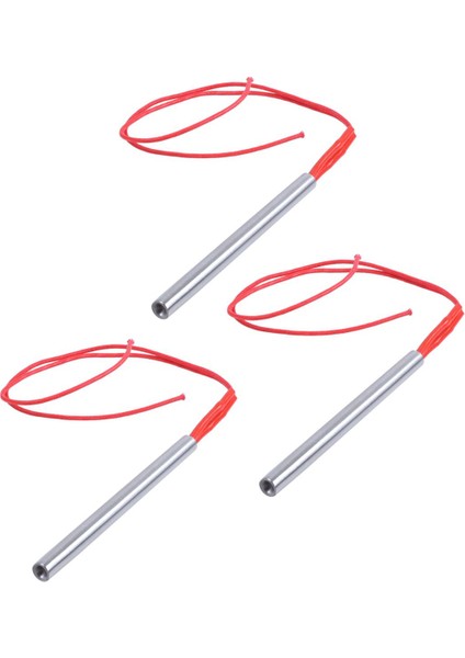 3x Elektrik Rezistanslı 220 Vac 500 W Kartuş Isıtıcı 10 x 120 mm (Yurt Dışından)