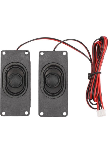 V59/56/59 3463A Skr.03 Için 4 Ohm 3W LCD Panel Hoparlör Amplifikatörü Ses Frekans Çıkışı - Siyah (30MM x 70MM) 2 Çift (Yurt Dışından)