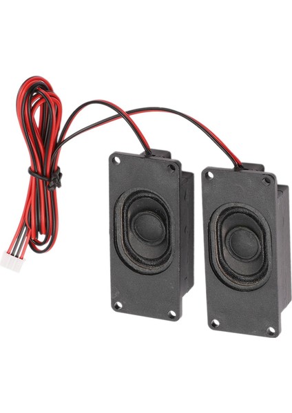 V59/56/59 3463A Skr.03 Için 4 Ohm 3W LCD Panel Hoparlör Amplifikatörü Ses Frekans Çıkışı - Siyah (30MM x 70MM) 2 Çift (Yurt Dışından)