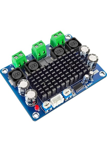 XH-A283 100W+100W Çift Kanallı Amplifikatör Kartı Dijital Yüksek Amplifikatör (Yurt Dışından)