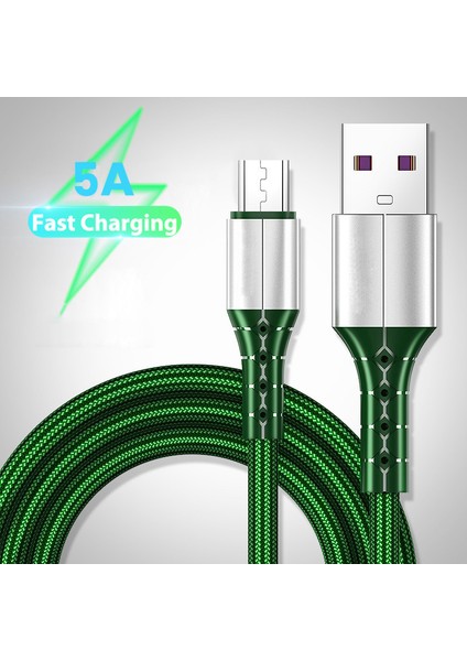 5A USB C Hızlı Şarj Tipi C Veri Kablosu Xiaomi 11 Pro Huawei Mikro USB Hızlı Şarj Kablosu Telefon Kablosu Samsung 0.3/1/1.5 M (Yurt Dışından) modelleri