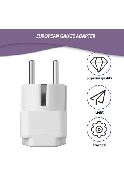 Ab Tak Duvar Ac Ayrılabilir Elektrik Euro Ördek Kafa Güç Adaptörü Fişleri (Yurt Dışından) fırsatları