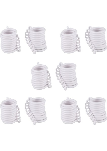 Beyaz Plastik Perde Halkaları (Yurt Dışından) modelleri