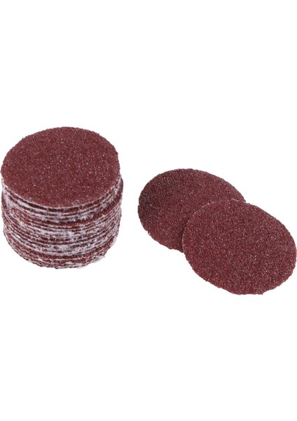 Ncanruı 300 Adet 25MM 1 Inç Zımpara Diski Zımpara Diski 100-3000 Grit Kağıt 1 Inç Aşındırıcı Cila Ped Plaka + 1/8 Inç Sap (Yurt Dışından)