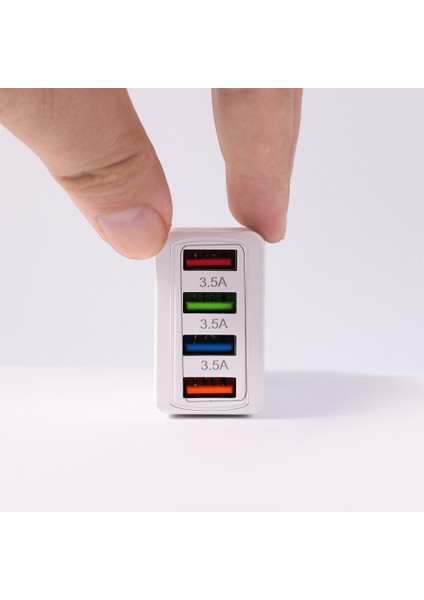 Hızlı Şarj 3.0 4.0 4 USB Bağlantı Noktası Hızlı Şarj Şarj Cihazı Evrensel Cep Telefonu Şarj Cihazları IPhone 13 x Xiaomi Tablet Ab Abd Tak (Yurt Dışından) fiyatları