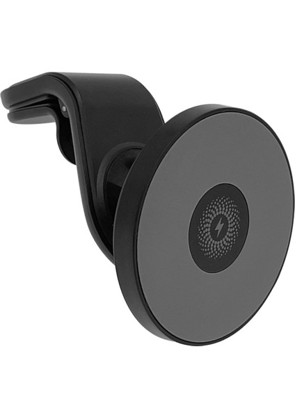 15W Manyetik Kablosuz Araç Şarj Braketi Hızlı Kablosuz Şarj Tabanı Siyah (Yurt Dışından) fiyatları