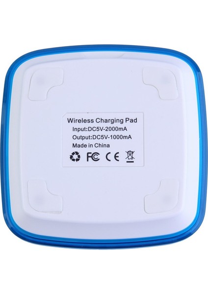 Kare Özel Logo Desenli Kablosuz Şarj Cihazı Cep Telefonu Için Şarj Pedi Mat (Yurt Dışından) fırsatları