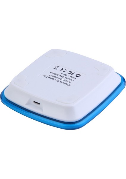 Kare Özel Logo Desenli Kablosuz Şarj Cihazı Cep Telefonu Için Şarj Pedi Mat (Yurt Dışından) indirimleri