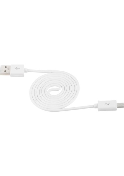 1m 3ft Yuvarlak V8 Usb'den Mikro Usb'ye Samsung Beyaz Için Kaliteli Şarj Veri Kablosu (Yurt Dışından) fiyatları