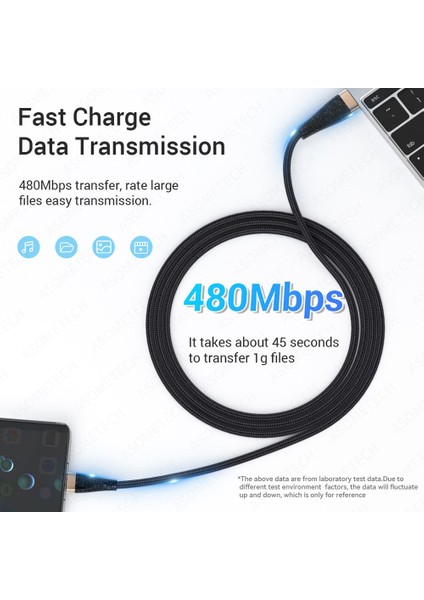 6A USB C Kablolu Telefon Tel C Tipi Kablo USB A Tipi C Hızlı Şarj Kablosu Xiaomi Samsung MacBook Için Hızlı Şarj Veri Kablosu (Yurt Dışından) fiyatları