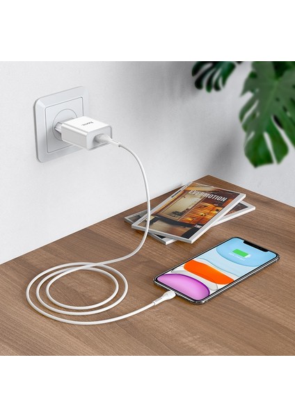 Hoco USB Şarj Aleti Seyahat Ab Tak 2A Hızlı Şarj Adaptörü iPhone 11 12 7 8 Cep Telefonu Şarj Cihazı Kablo ile Samsung Xiaomi Için (Yurt Dışından) indirimleri