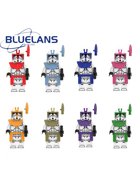 Troopers Minifigure Sevimli Fırtına Troopers Minifigures Yapı Taşı Oyuncak (Yurt Dışından)