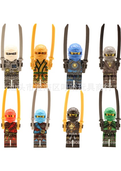 Adet Yapı Taşları Oyuncaklar Küçük Parçacık Dıy Ninjago Doll (Yurt Dışından)