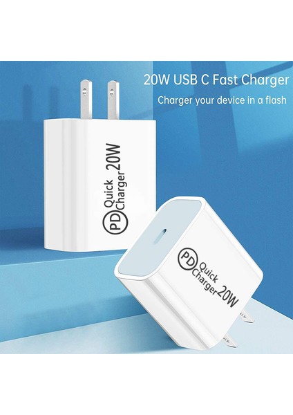 Mini 20W USB C Duvar Şarj Cihazı Pd Telefon Hızlı Şarj Adaptörü Fişi iPhone 13 12 11 Pro Max x Samsung iPad Google Piksel Lg (Yurt Dışından) fırsatları