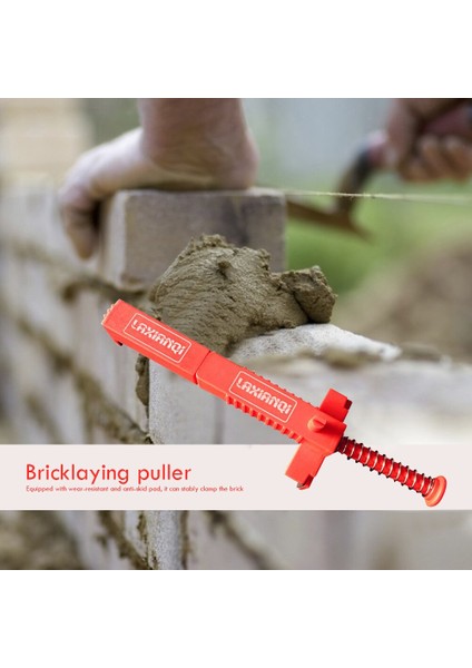 2 Adet Tel Çekmece Tuğla Döşeme Aracı Fixer Bina Inşaatı Fikstür Araçları Tuğla Astar Koşucu Tuğla Tesviyeci (Yurt Dışından)