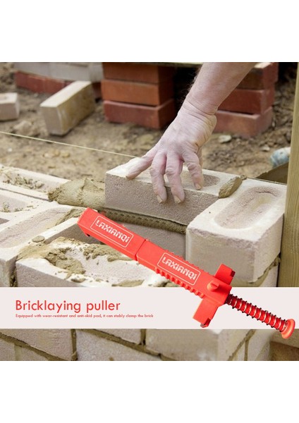 2 Adet Tel Çekmece Tuğla Döşeme Aracı Fixer Bina Inşaatı Fikstür Araçları Tuğla Astar Koşucu Tuğla Tesviyeci (Yurt Dışından)