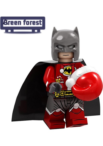 Yeşil Orman Batman Minifigure Çeşitli Batman Rakshasa Kadın Figürü Yapı Taşları Oyuncak (Yurt Dışından)