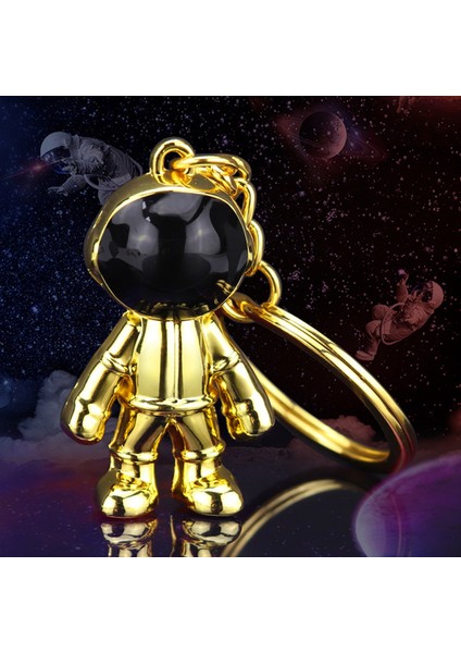 Childrenworld Astronot Süsler Sevimli Astronot Anahtar Kolye Metal Anahtarlık (Yurt Dışından)