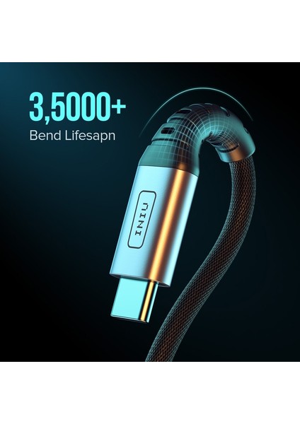 Inıu Pd 100W USB C USB C Tipi Kablo Hızlı Şarj Telefon Şarj Cihazı Veri Kablosu Huawei Xiaomi Redmi Için Samsung S20 S9 Macbook Pro (Yurt Dışından) fırsatları